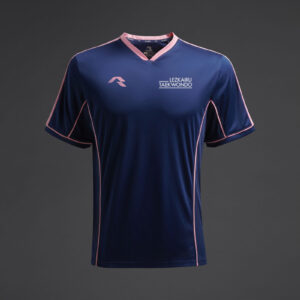 Camiseta AFIKI marino/rosa TAEKWONDO LEZKAIRU