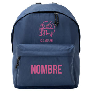 MOCHILA Marabu marino C.G.Meraki (con nombre individual)