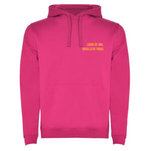 SUDADERA UNISEX Urban fucsia C.G.Meraki